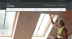 Desktop Screenshot of crowninspections.com